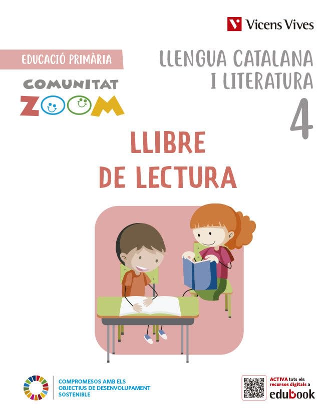 Llengua Catalana i Literatura 4. Llibre de lectura. (Comunitat Zoom) book