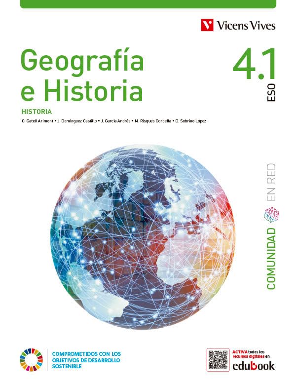 Geografía e Historia 4 (4.1 Historia 4.2 Historia) (Comunidad en Red) Books
