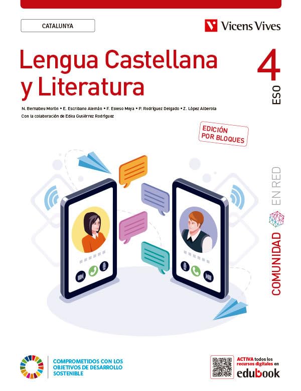 Lengua Castellana y Literatura 4. (Comunidad en Red). Edición por bloques. Cataluña. Books