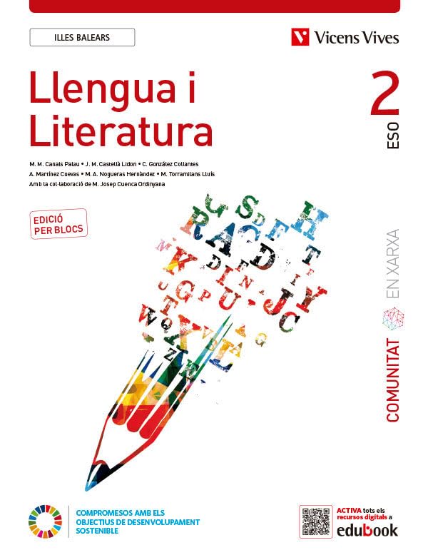 Llengua i Literatura 2 Illes Balears (Comunitat en Xarxa). Edició per blocs book