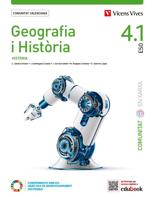 Geografia i Història 4 Comunitat Valenciana (4.1-4.2) (Comunitat en Xarxa) Books
