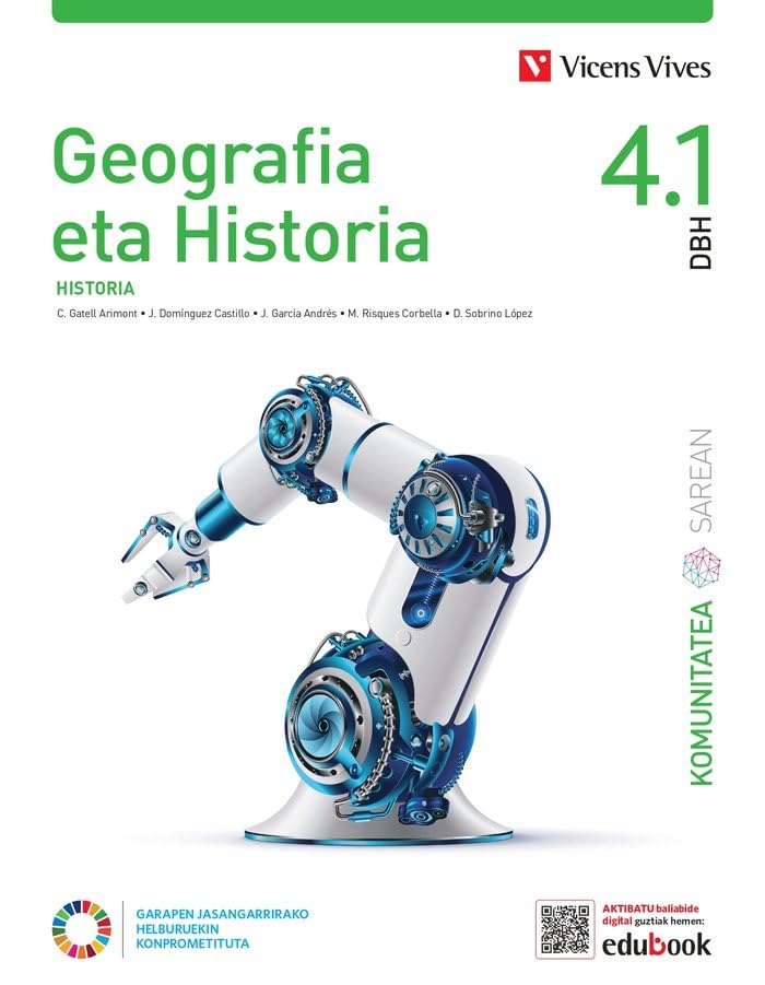 GEOGRAFIA ETA HISTORIA 4 (4.1-4.2) (KS) Books