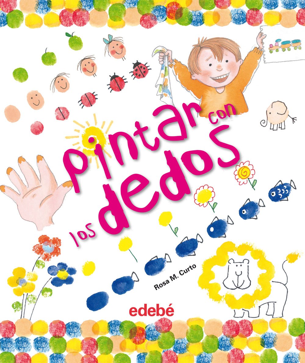 Pintar con los dedos / Finger paint book