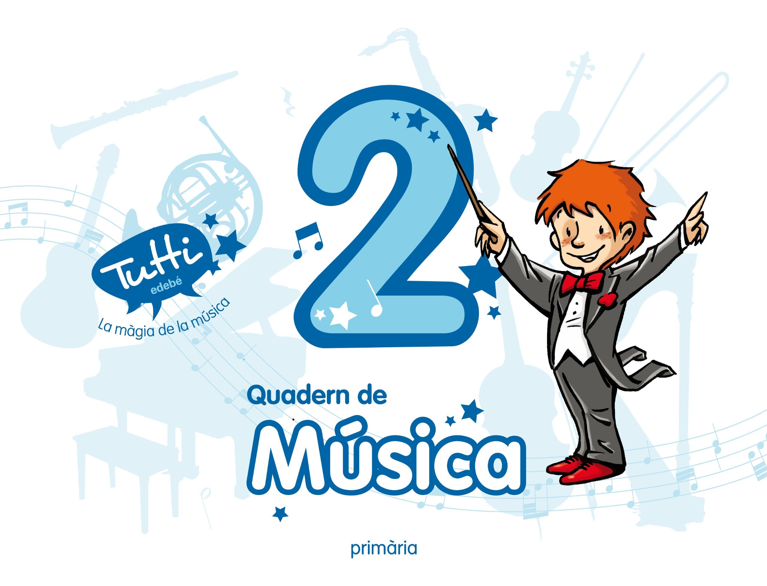 Projecte Tutti, La màgia de la música, música, 2 Educació Primària. Quadern Non-fiction