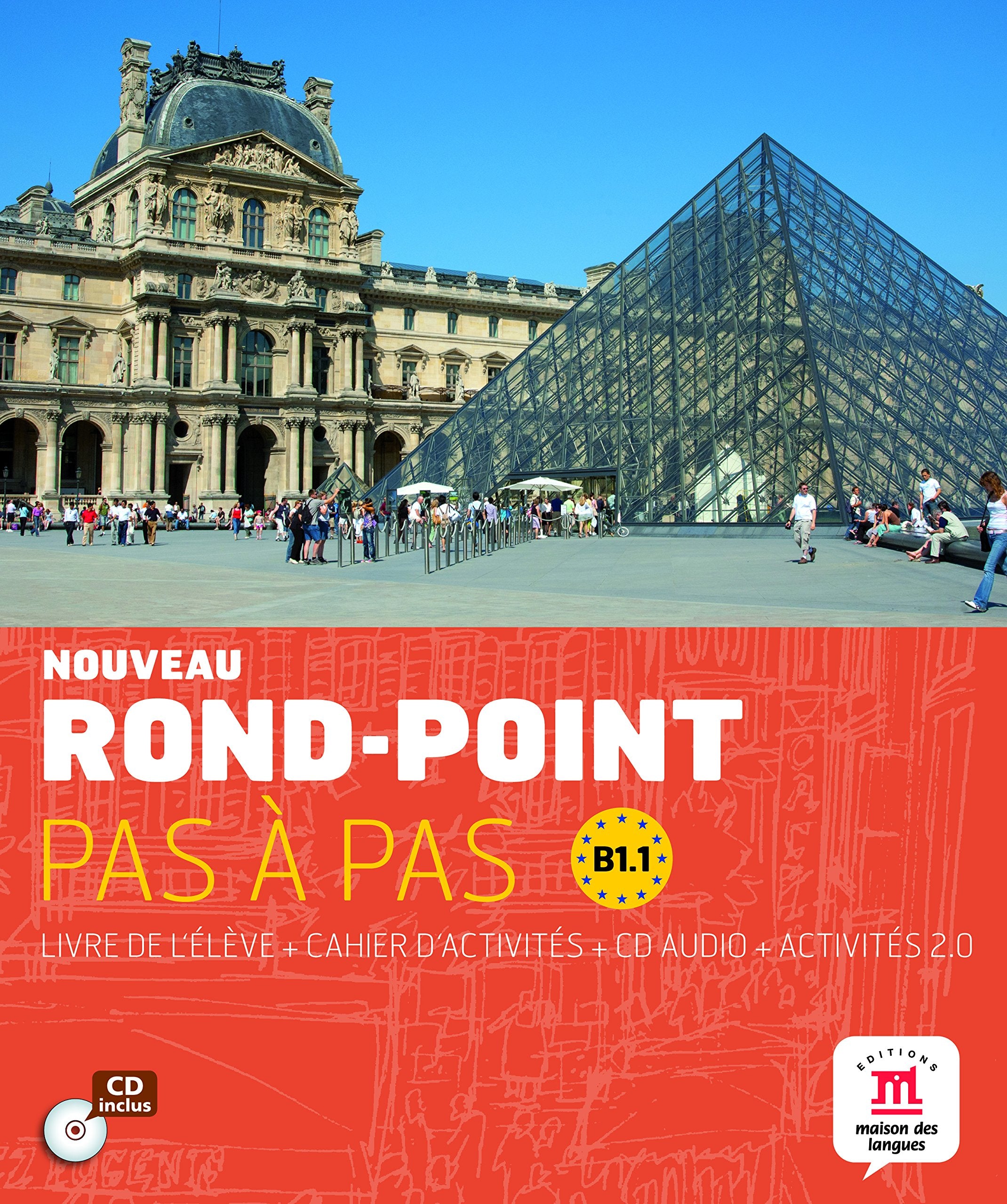 NOUVEAU ROND-POINT PAS À PAS B 1.1 book