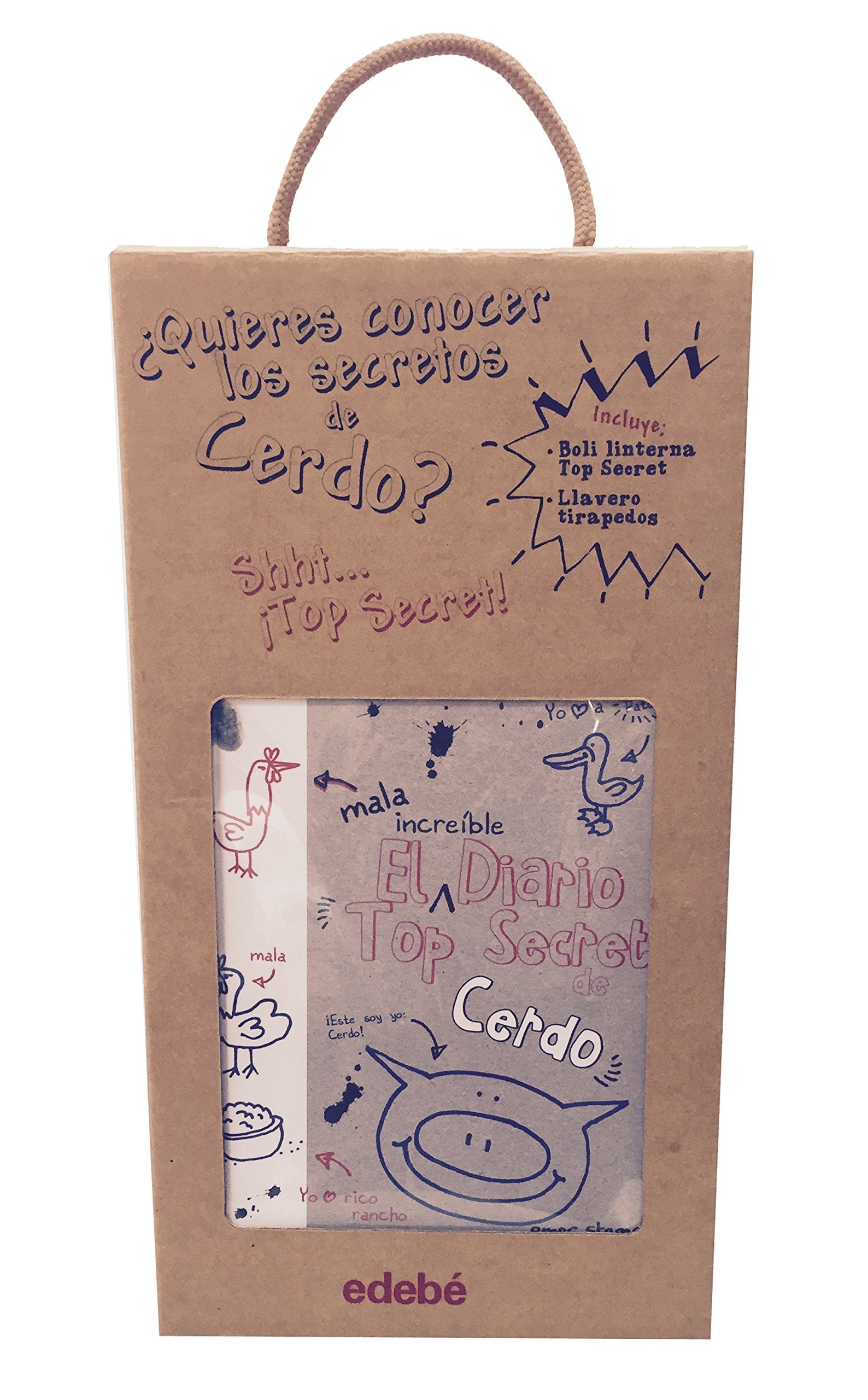 1. El increíble diario Top Secret de Cerdo book