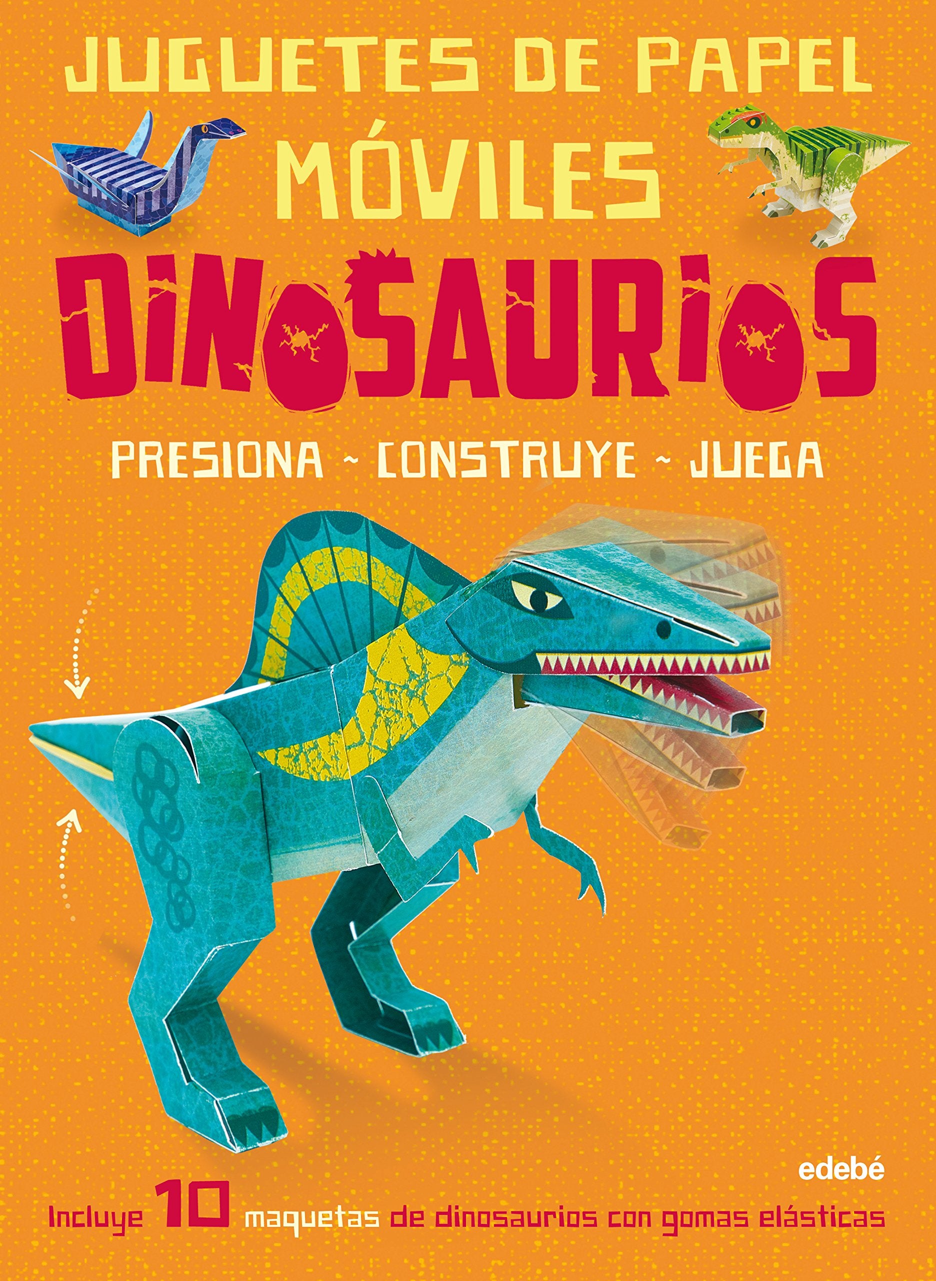 JUGUETES DE PAPEL MÓVILES: DINOSAURIOS book