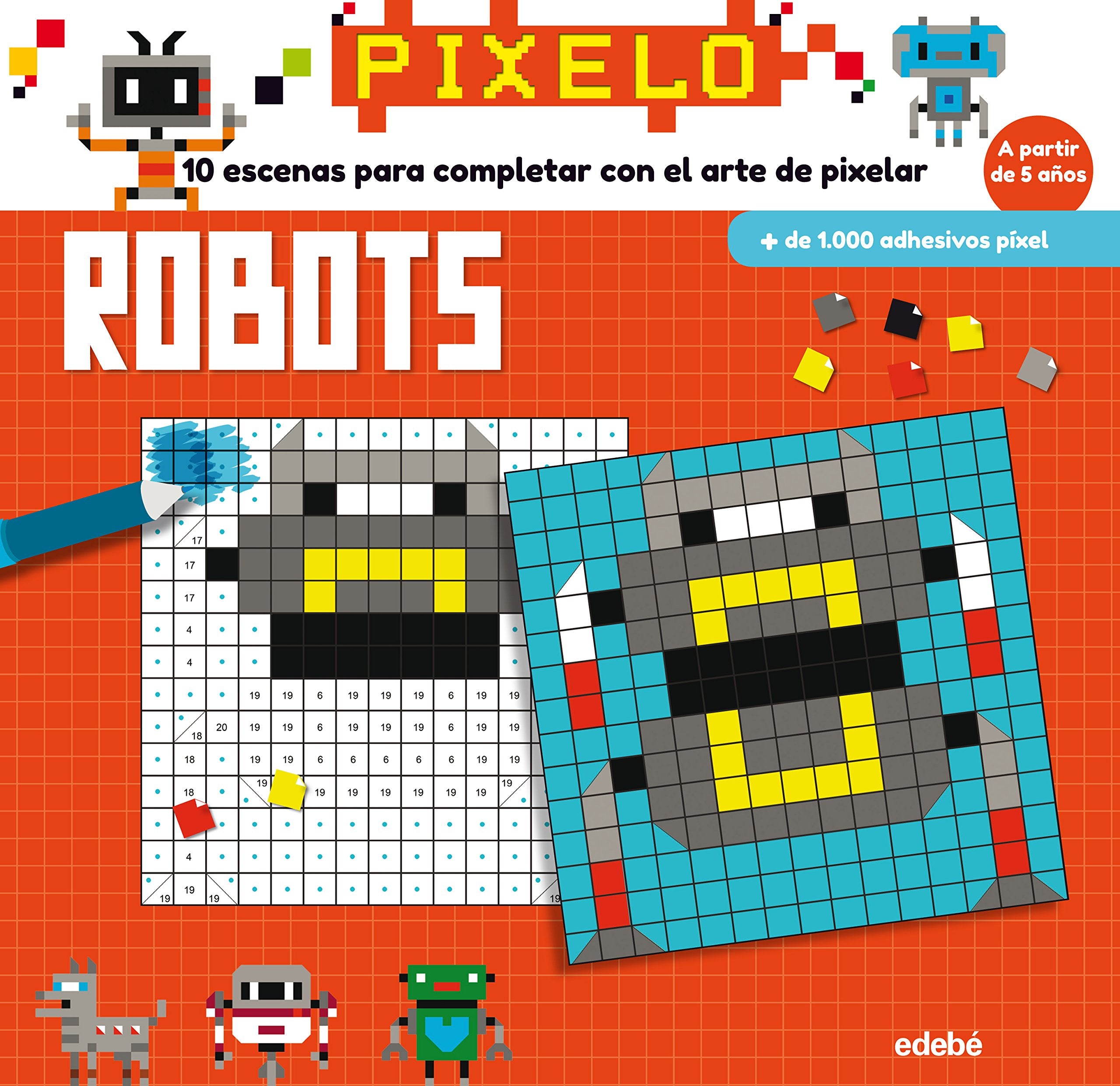 PIXELO: ROBOTS Hobbies & Crafts