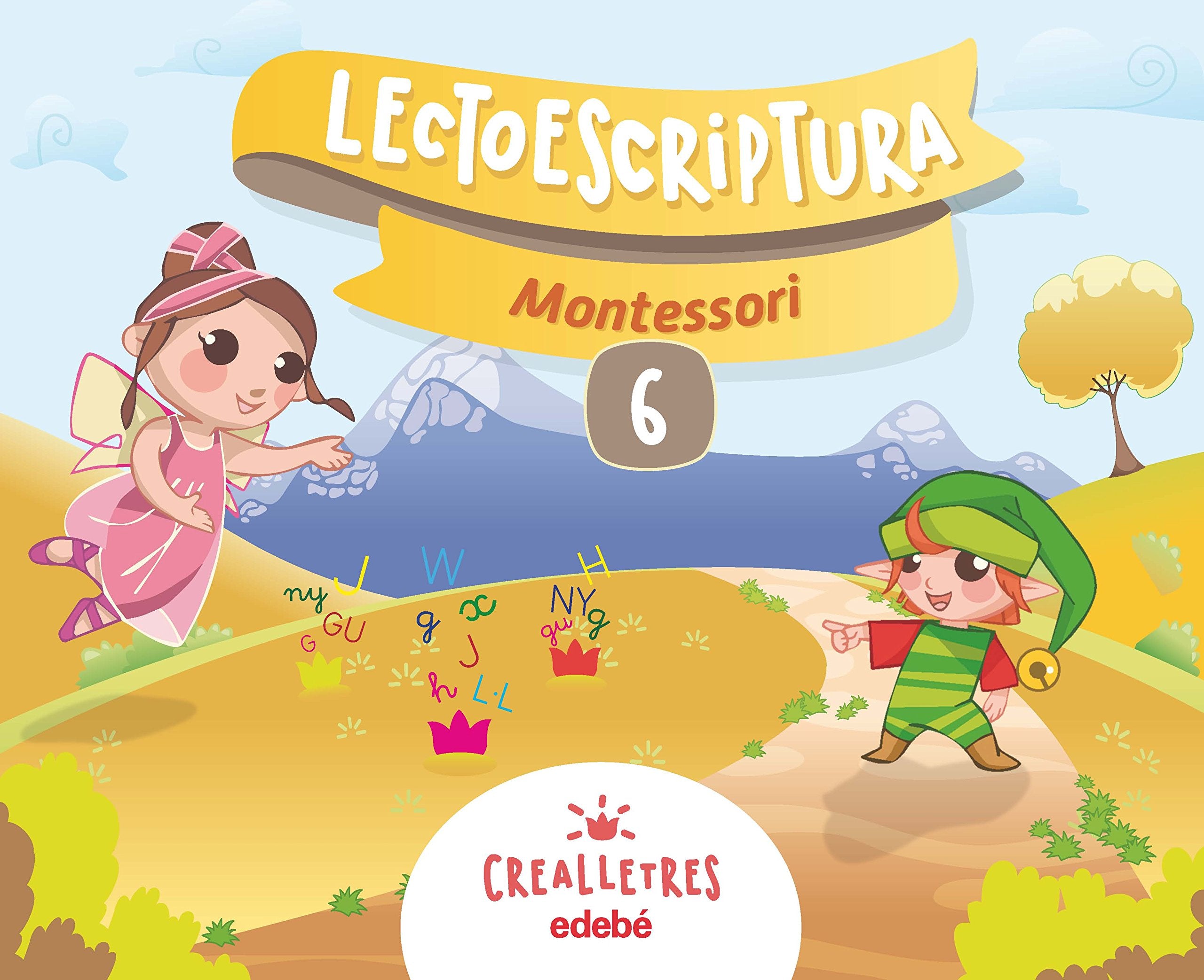 CREALLETRES LECTOESCRIPTURA 6 MONTESSORI book