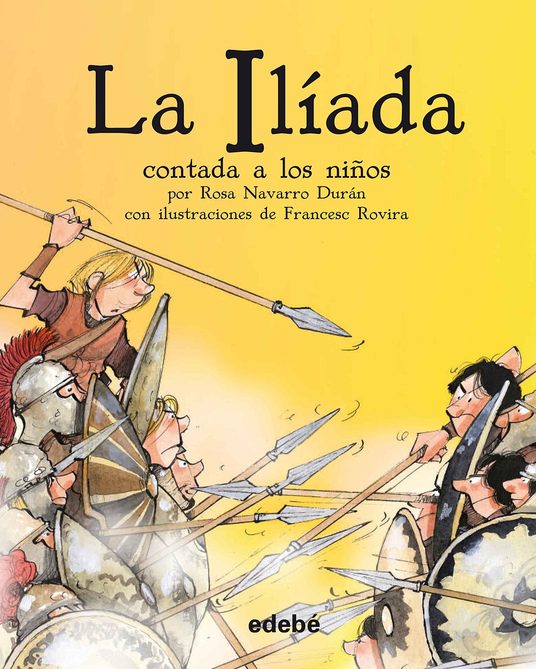 La Ilíada contada a los niños book