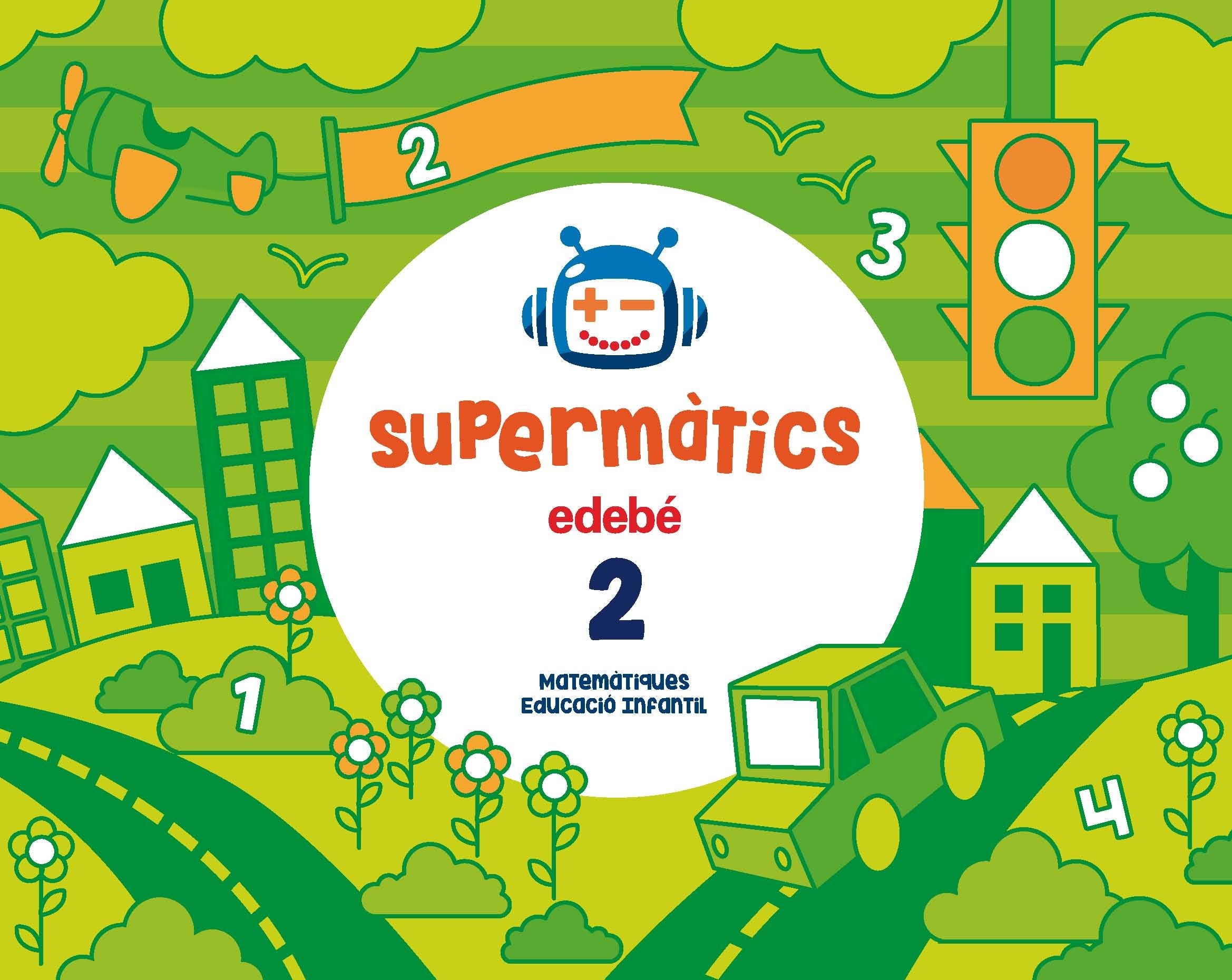 Supermàtics quadern 2, educació infantil (SUPERMÁTICOS) Non-fiction