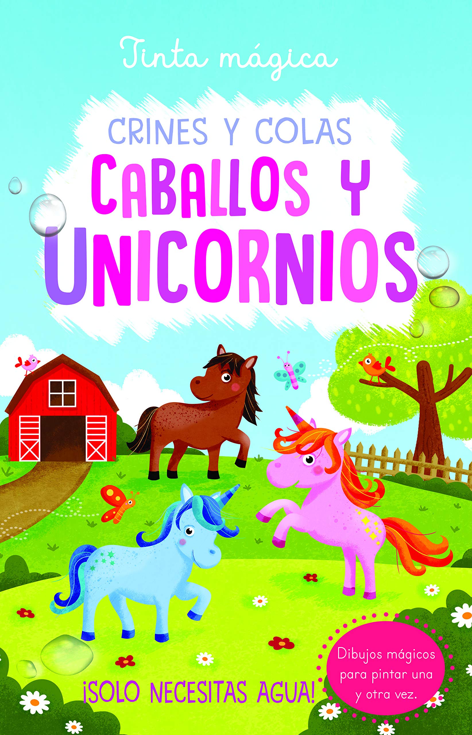 Tinta mágica: crines y colas CABALLOS Y UNICORNIOS Hobbies & Crafts