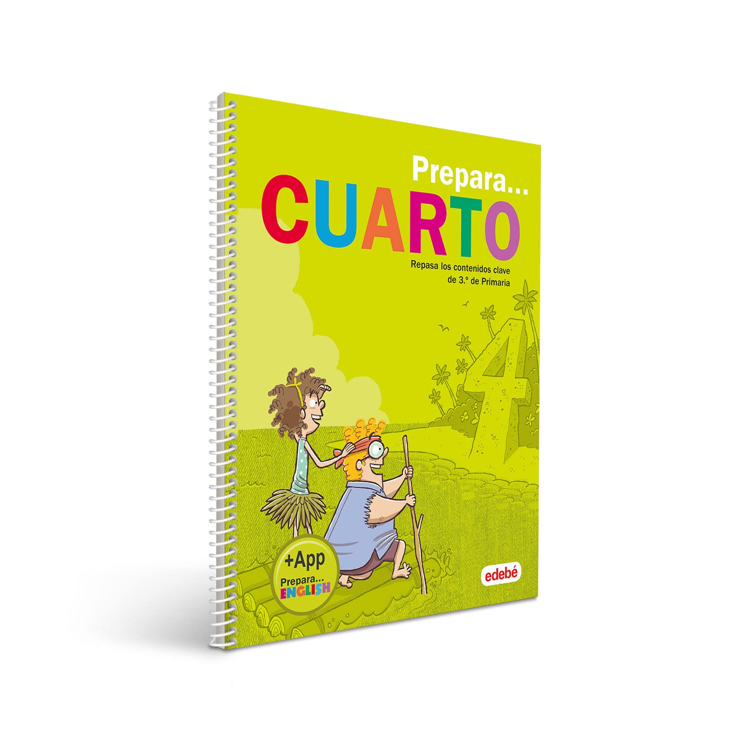 PREPARA CUARTO: Repasa los contenidos clave de 3.º de Primaria book