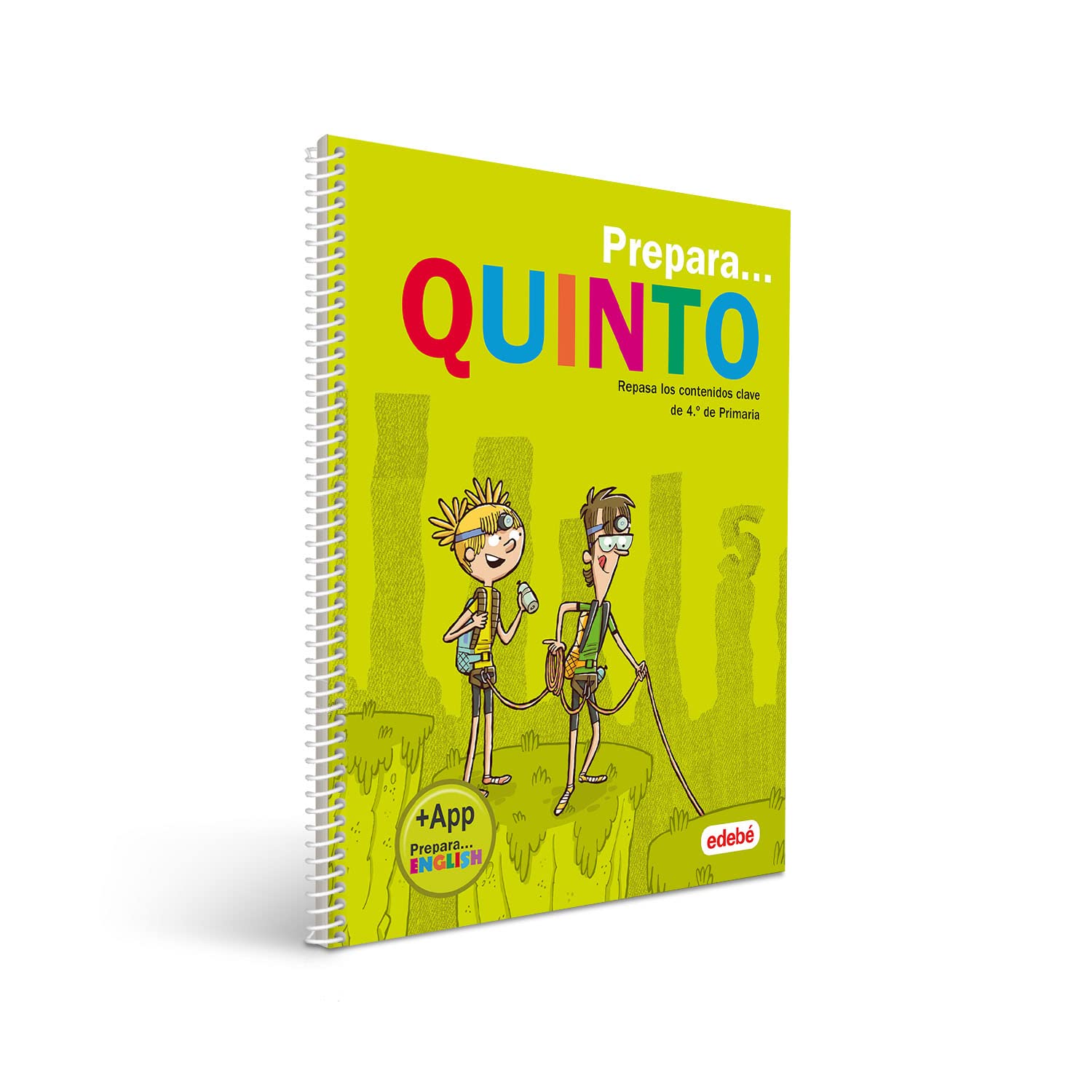 PREPARA QUINTO: Repasa los contenidos clave de 4.º de Primaria book