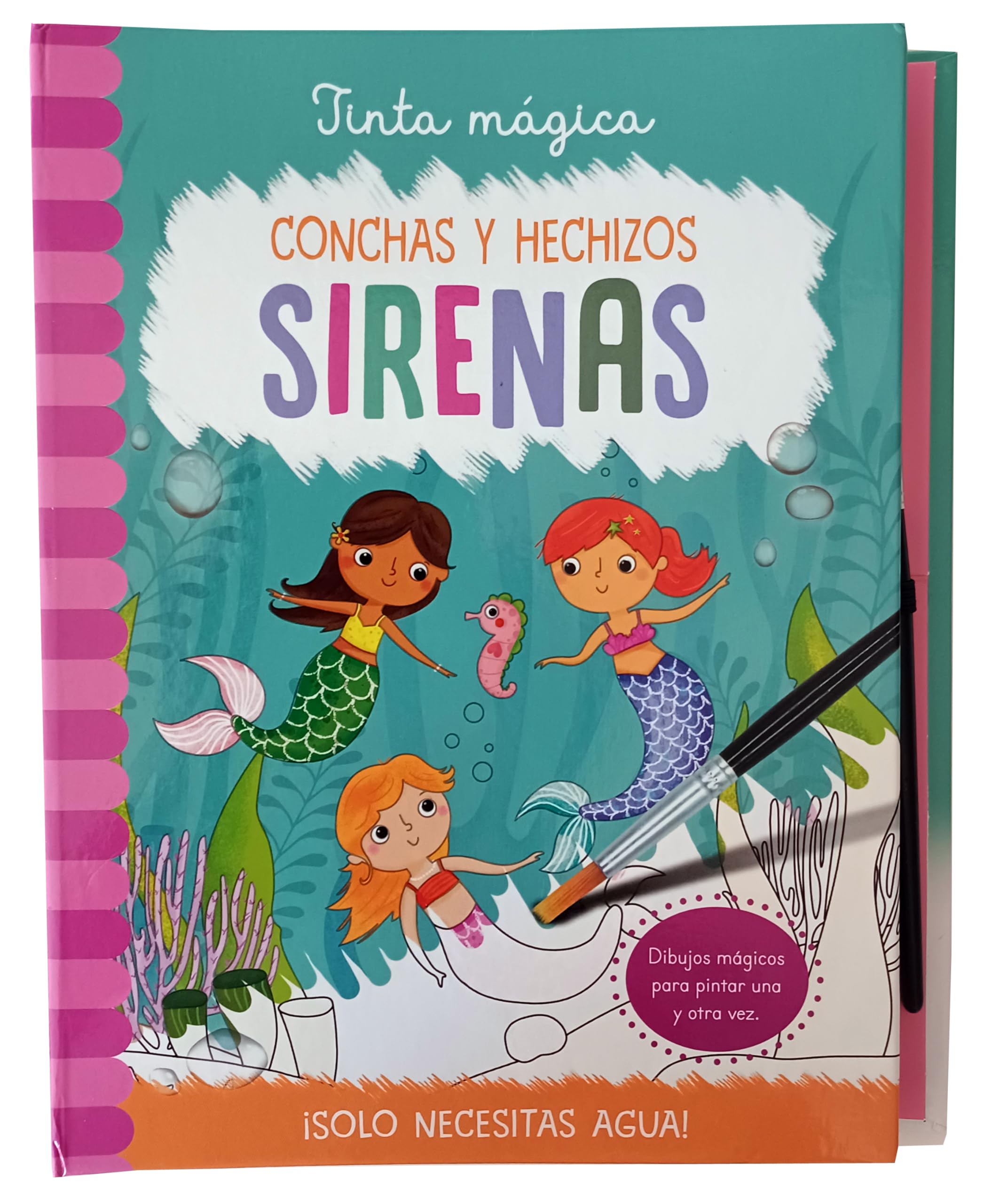 TINTA MÁGICA: SIRENAS (DIBUJO Y MANUALIDADES) Hobbies & Crafts
