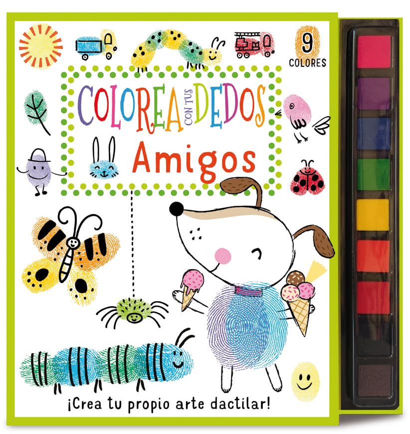 COLOREA CON TUS DEDOS: AMIGOS (DIBUJO Y MANUALIDADES) Hobbies & Crafts