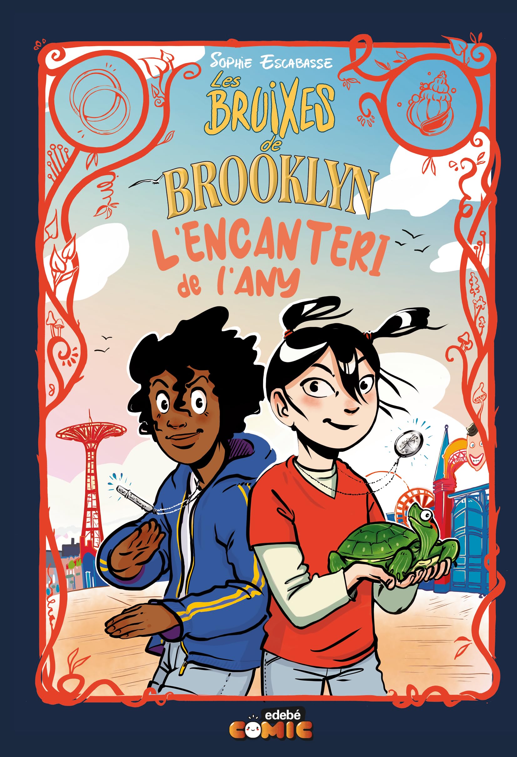 4. L'ENCANTERI DE L'ANY (CÒMIC Edebé LES BRUIXES DE BROOKLYN, Band 4) Manga