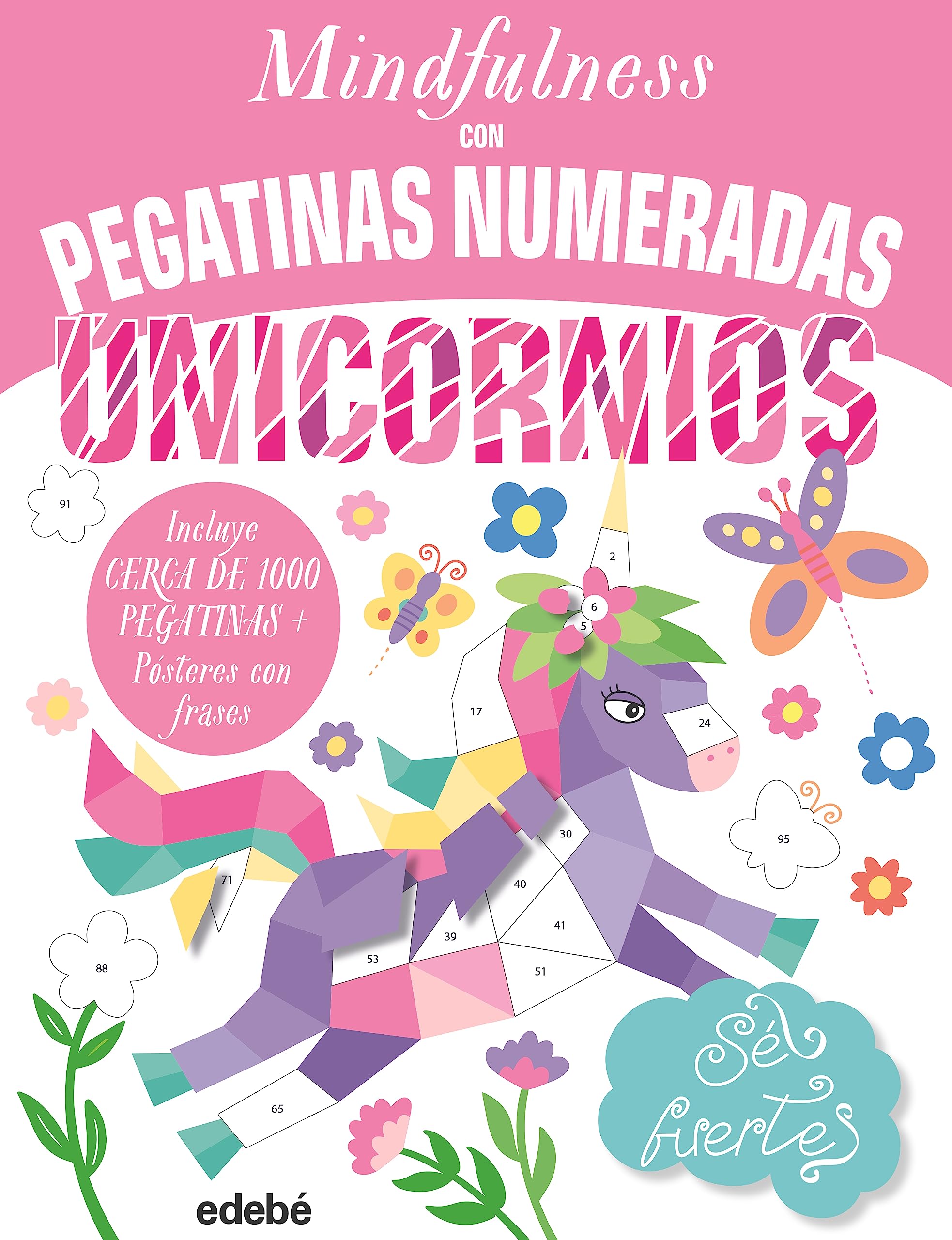 Mindfulness con pegatinas numeradas : unicornios Hobbies & Crafts