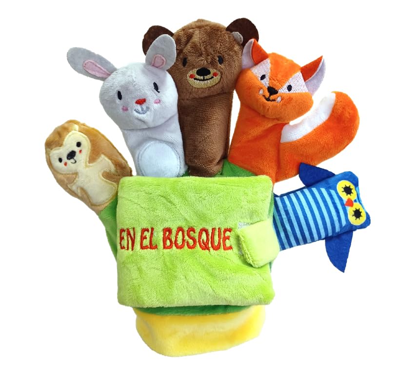 EN EL BOSQUE (LIBRO GUANTE CON TÍTERES DE DEDO) (LIBROS PARA BEBÉS) Parents & Children