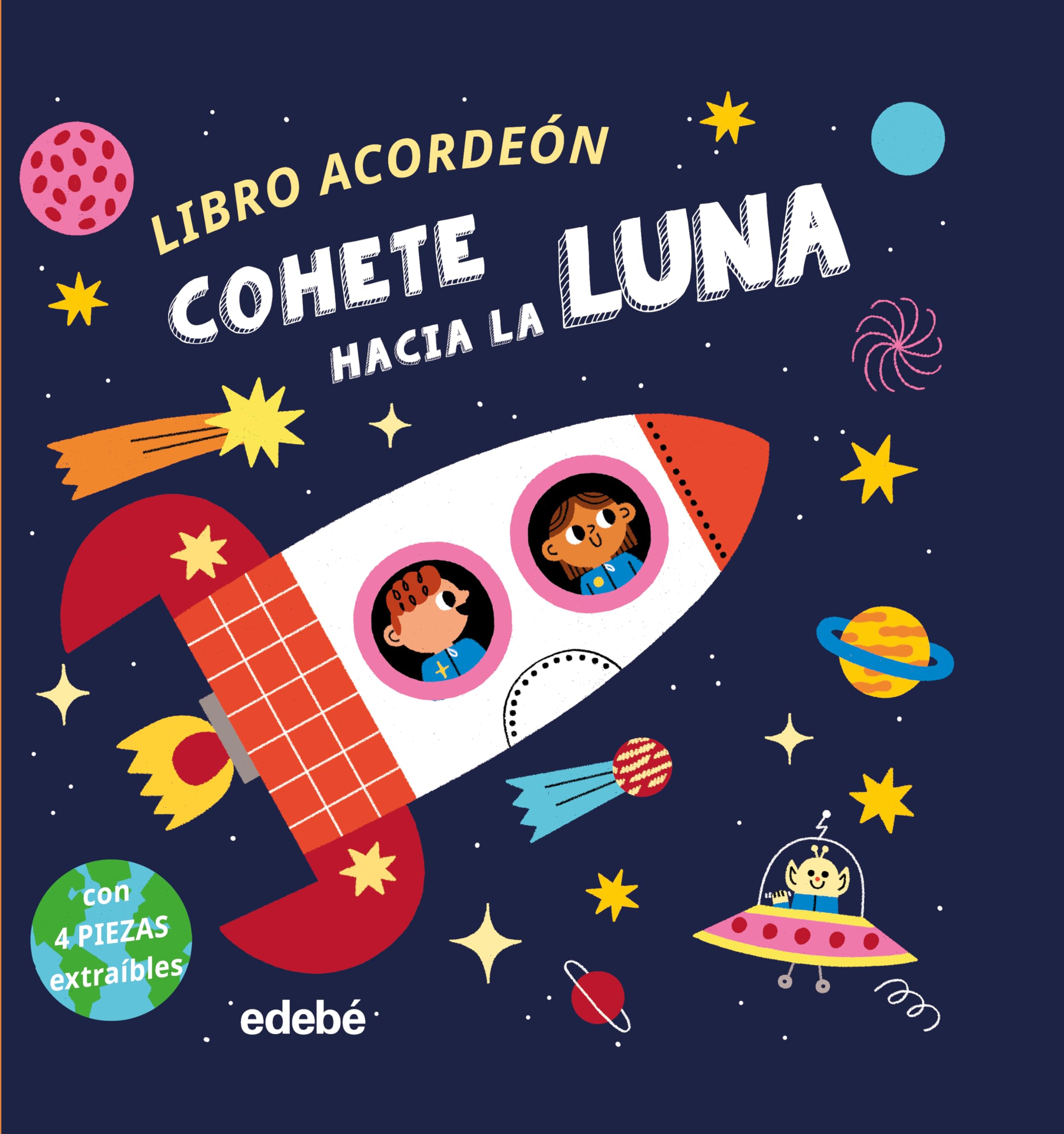 COHETE HACIA LA LUNA (libro acordeón) (LIBROS DE CARTÓN INTERACTIVOS) Parents & Children