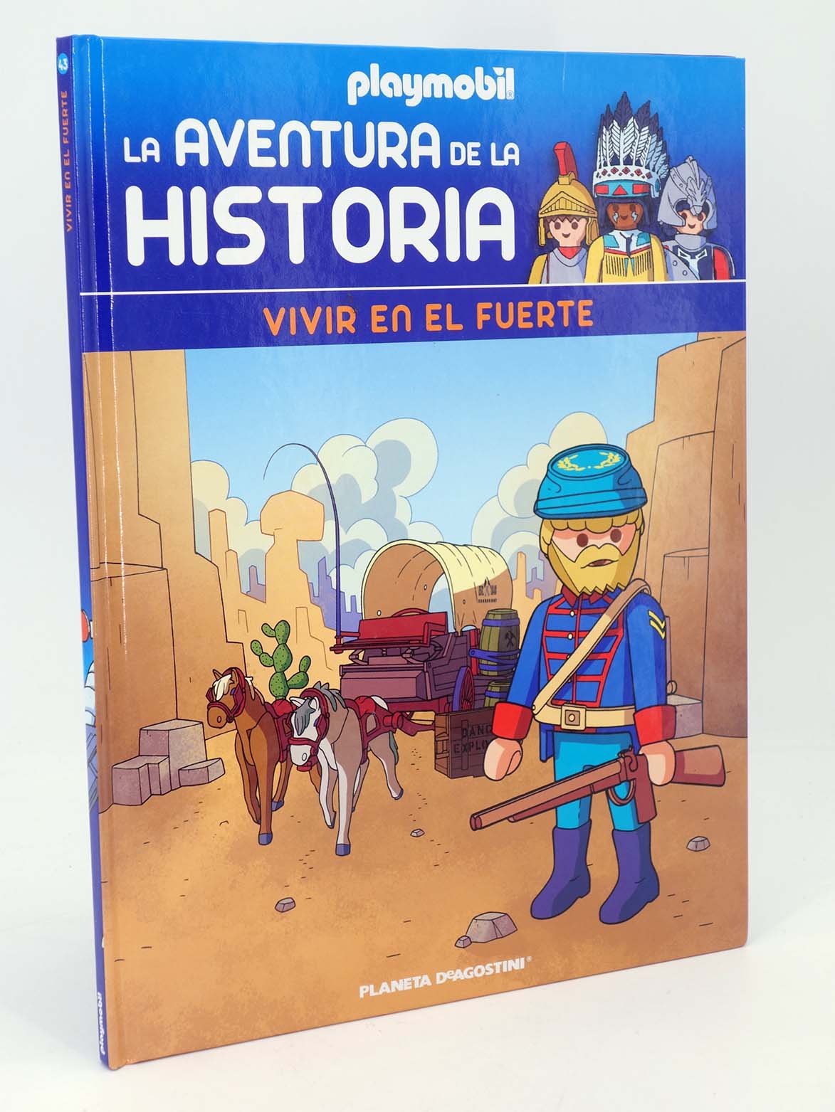 PLAYMOBIL LA AVENTURA DE LA HISTORIA vol. 056 book