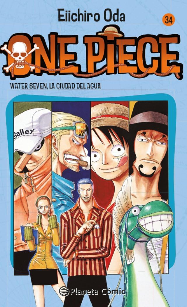 One Piece nº 034: Water Seven, "la Ciudad del Agua" book