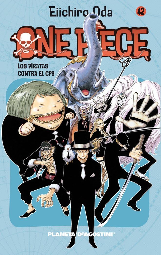 One Piece 42, Los piratas contra el CPS Manga