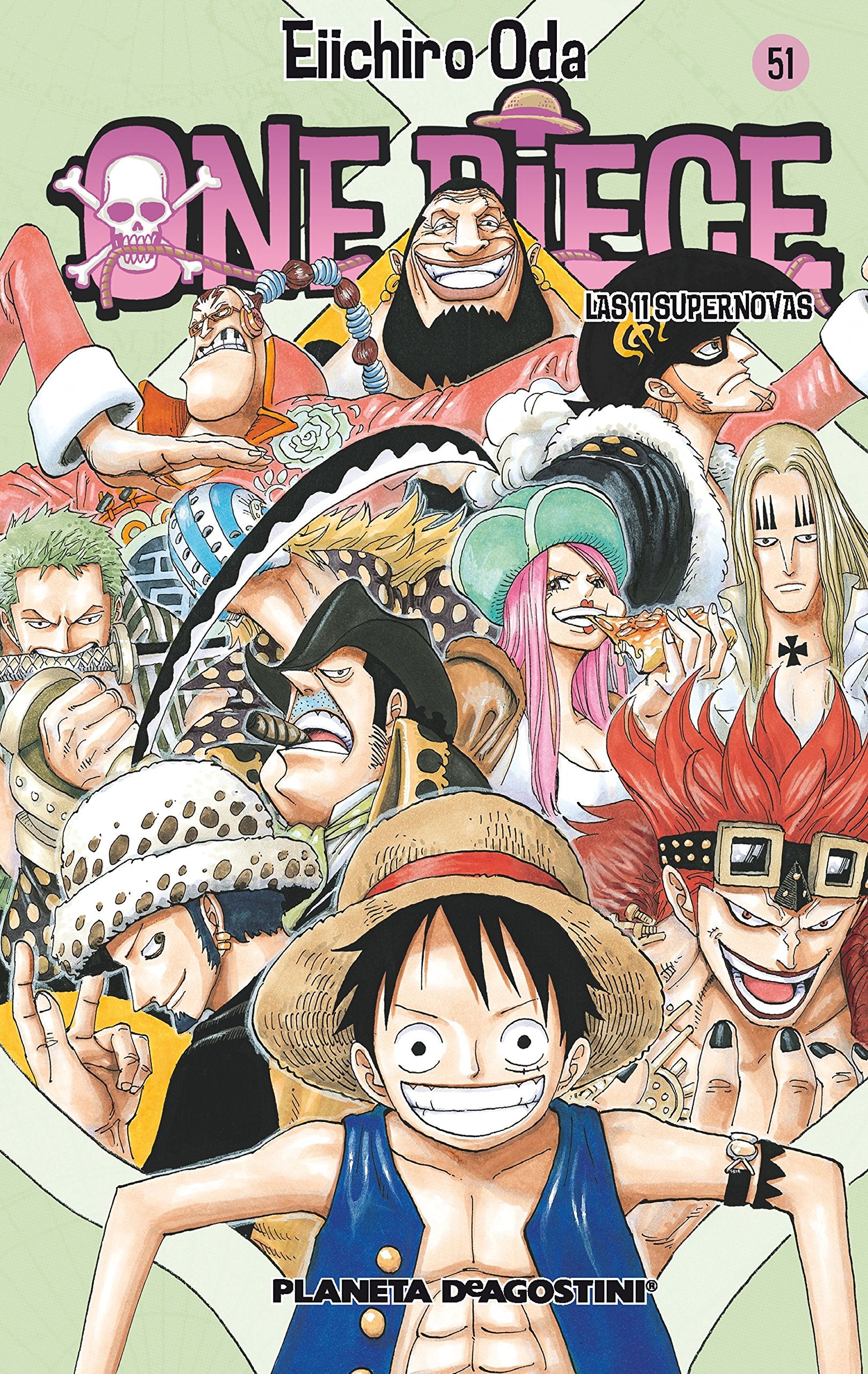 One Piece 51, Las 11 supernovas (Manga Shonen, Band 51) Manga
