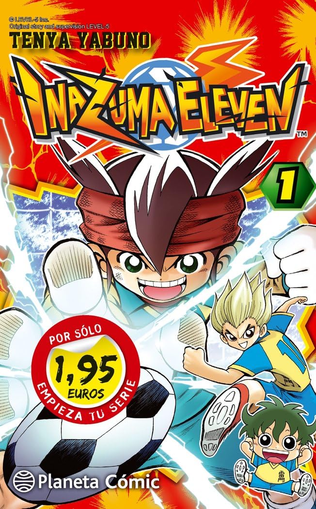 MM Inazuma Eleven nº 01 1,95 (Manga Manía, Band 1) Manga