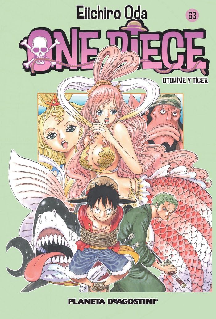 One Piece 63, Otohime y Tiger (Manga Shonen, Band 63) Manga