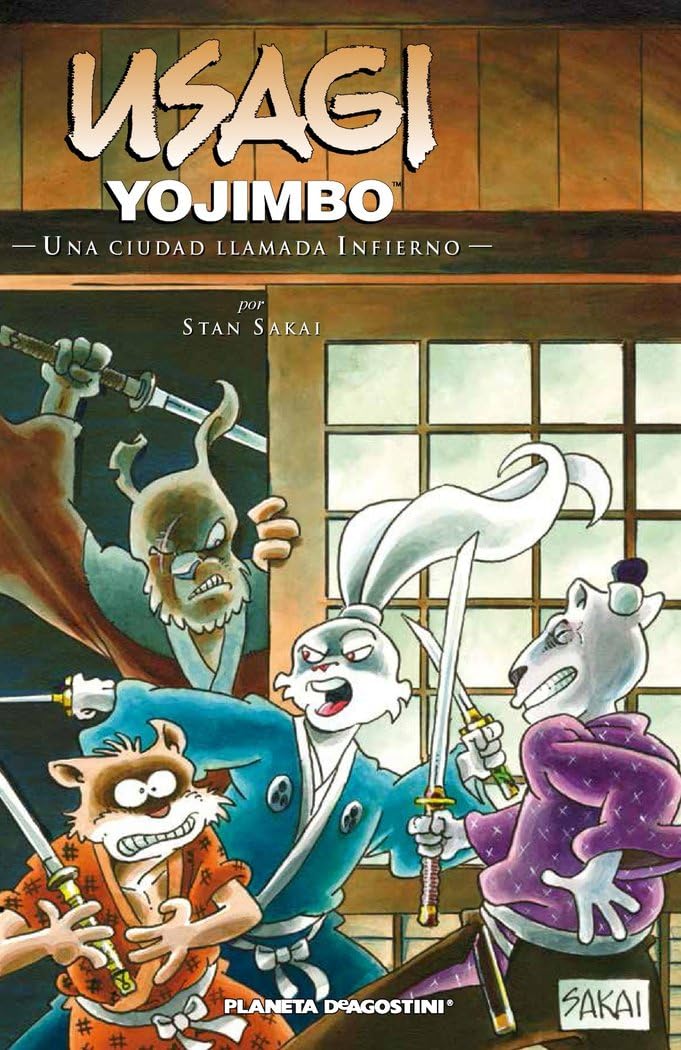 Usagi Yojimbo nº 27: Una ciudad llamada infierno book