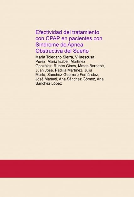 Efectividad del tratamiento con CPAP en pacientes con Síndrome de Apnea Obstructiva del Sueño Books