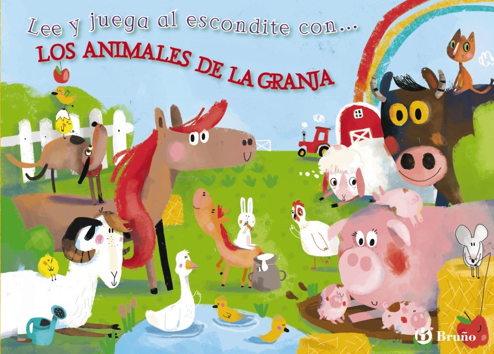 Lee y juega al escondite con-- Los animales de la granja Social Sciences