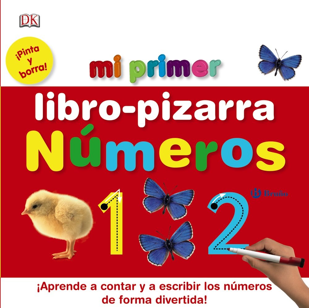 Mi primer libro-pizarra. Números (Castellano - A Partir De 3 Años - Manipulativos (Libros Para Tocar, Jugar Y Pintar), Pop-Ups - Pizarras Mágicas) Social Sciences