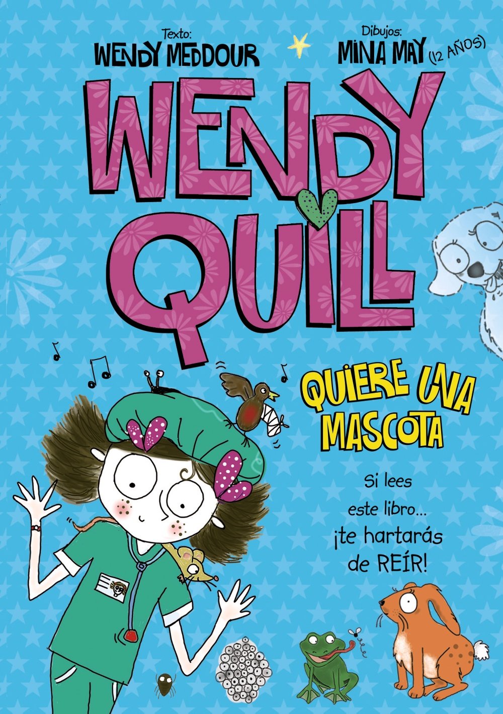 Wendy Quill quiere una mascota book