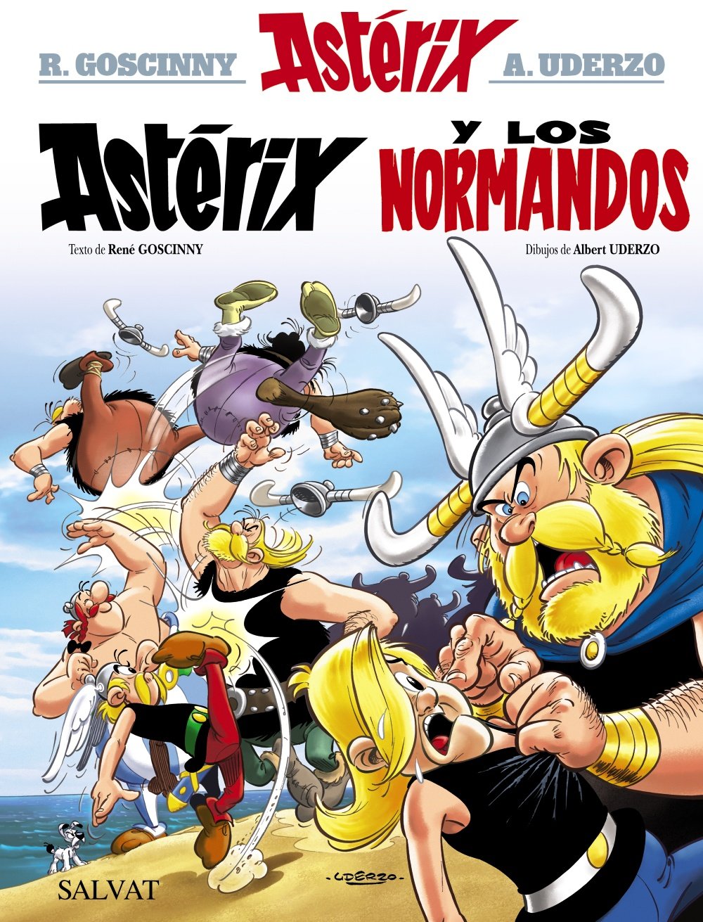 Asterix in Spanish: Asterix y los normandos book