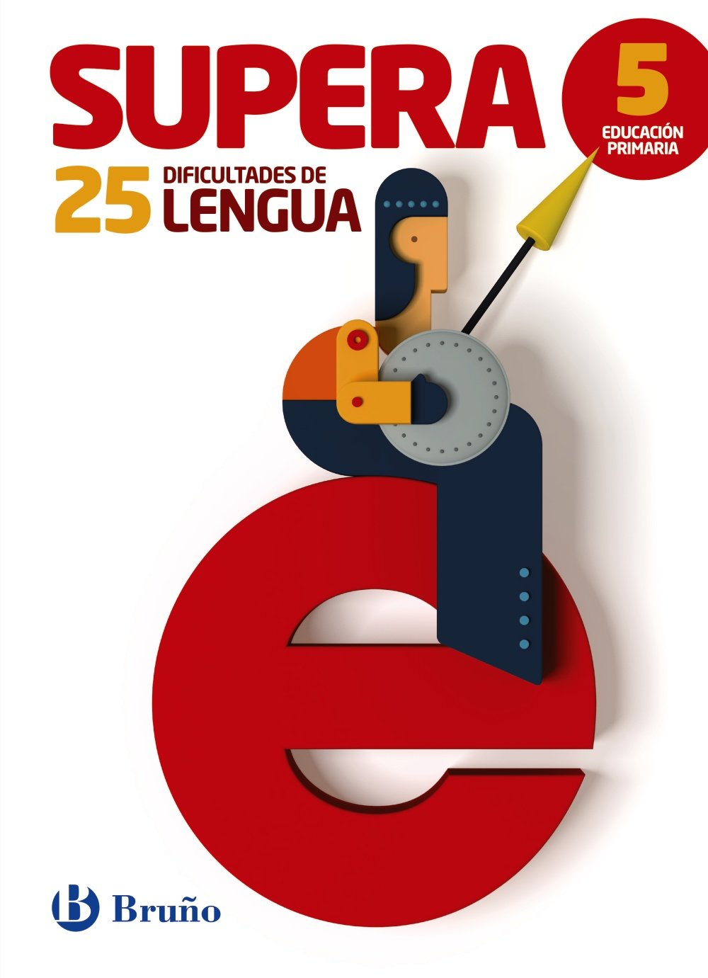 Supera las 25 dificultades de lengua, 5 Educación Primaria. Cuaderno book