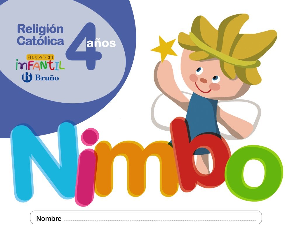 Religión católica Nimbo 4 años book