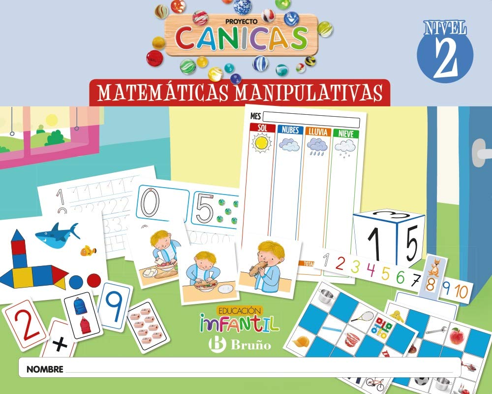 Matemáticas Proyecto Canicas Nivel 2 (4 años Educación Infantil) Learning & Reference