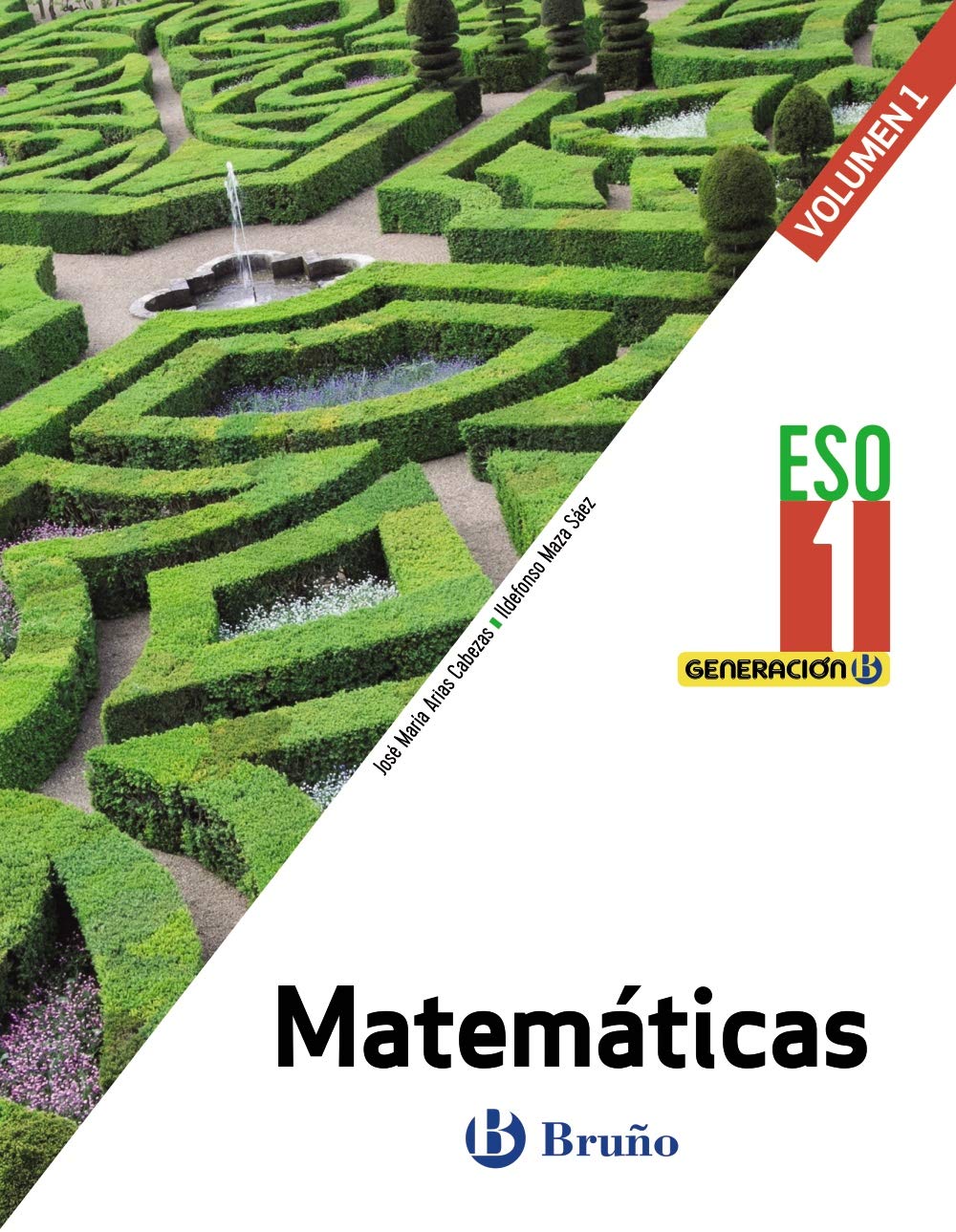 Generación B Matemáticas 1 ESO 3 volúmenes book