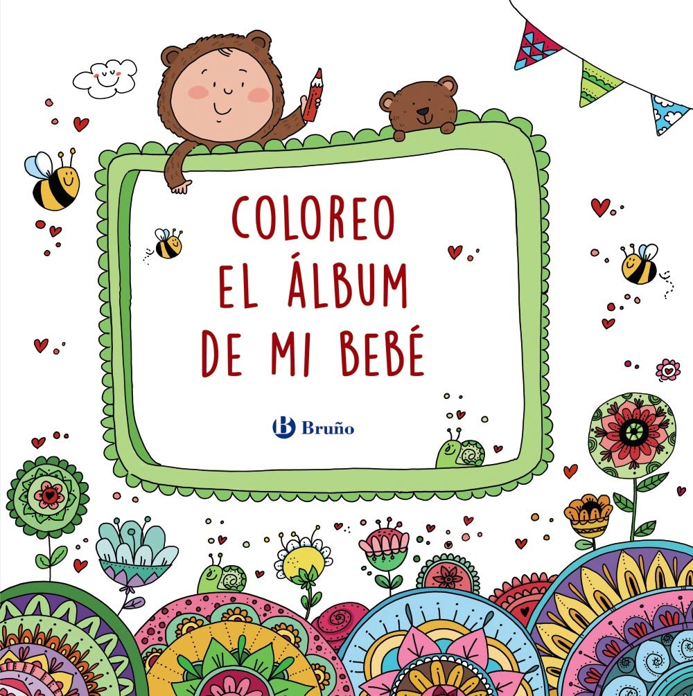 Coloreo el álbum de mi bebé book
