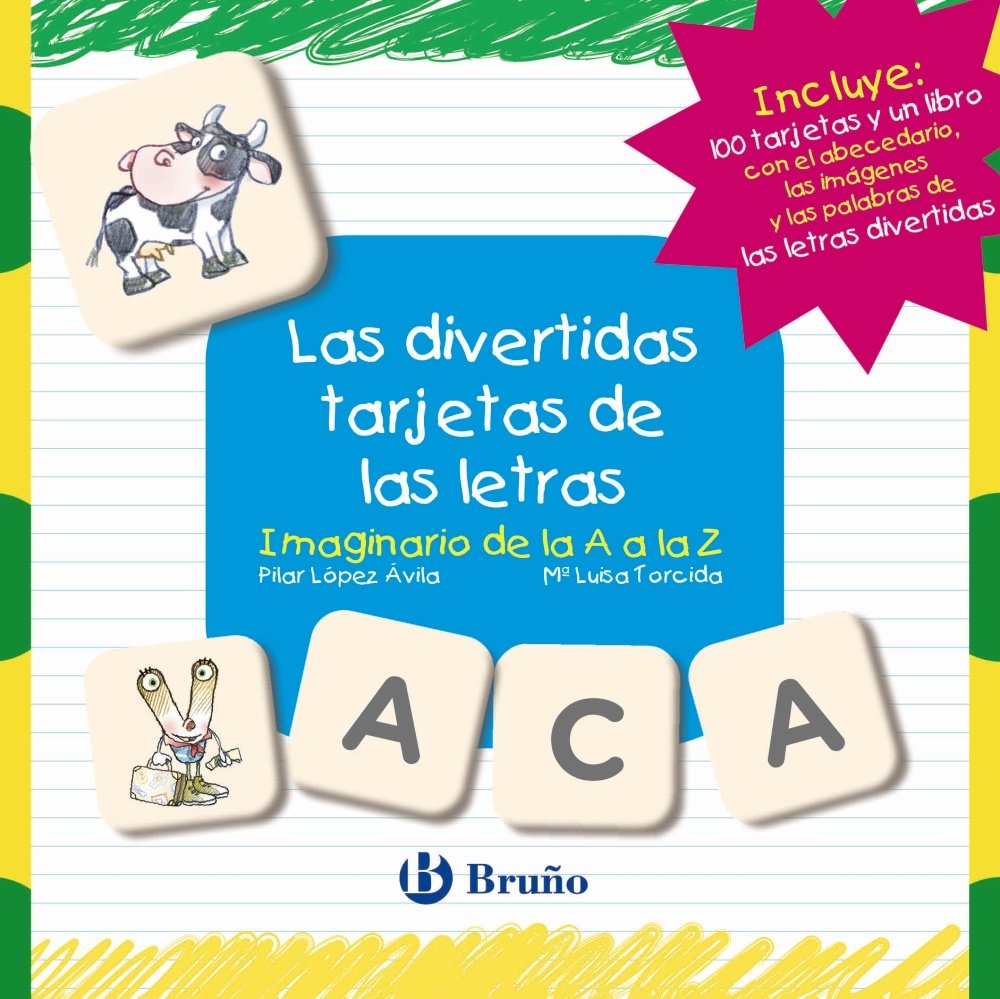 Las divertidas tarjetas de las letras: Imaginario de la A a la Z book