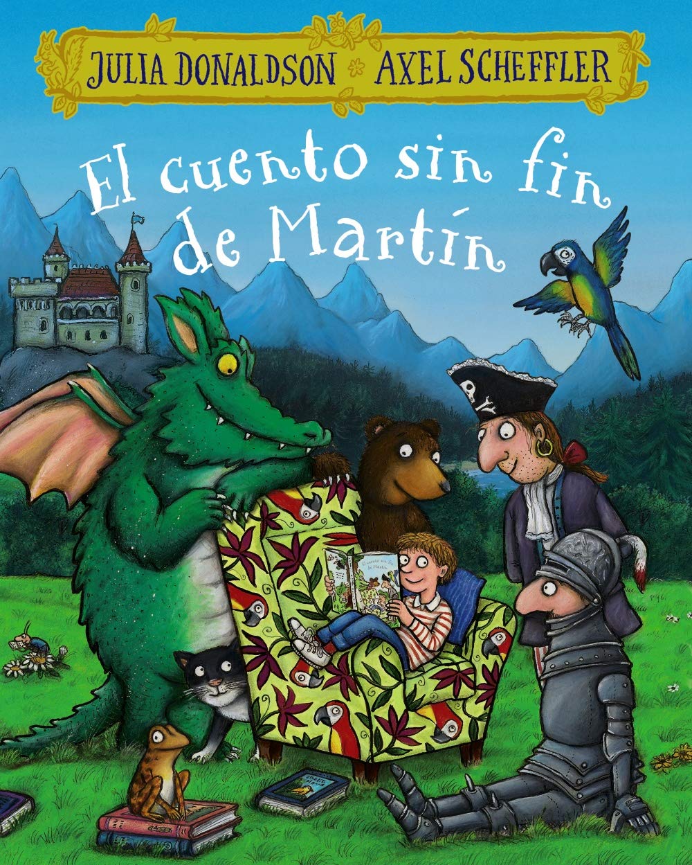 Julia Donaldson Books in Spanish: El cuento sin fin de Martin book
