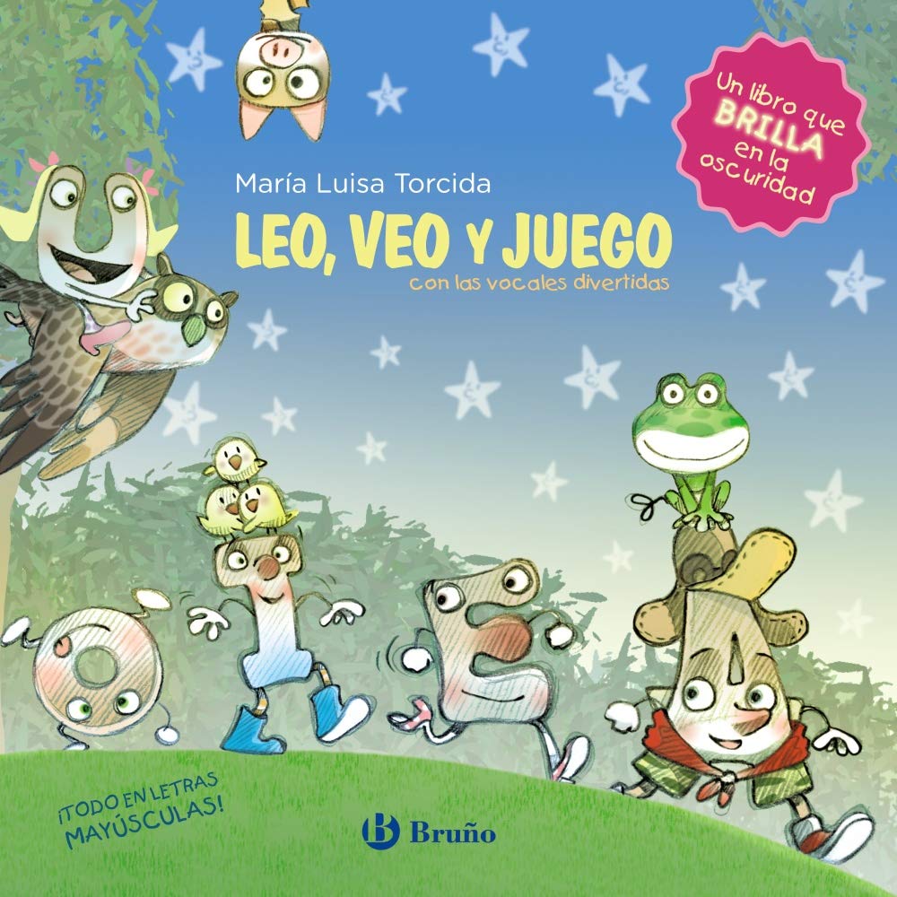 Leo, veo y juego con las vocales divertidas (Castellano - A PARTIR DE 3 AÑOS - LIBROS DIDÁCTICOS - Las divertidas aventuras de las letras y los números) Novels & Short Stories