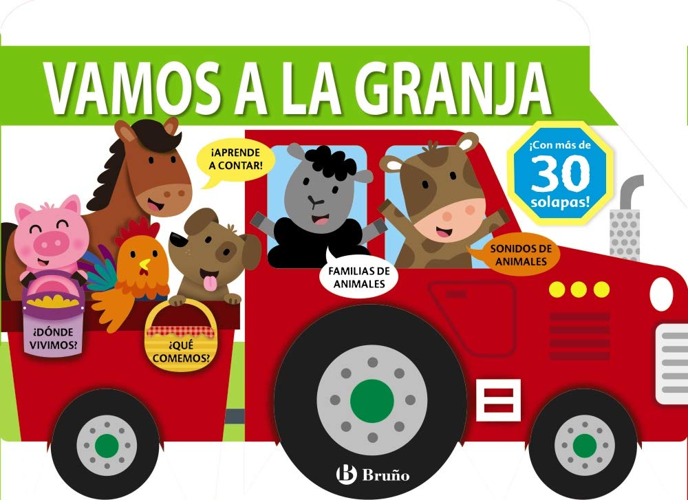 Vamos a la granja (Castellano - A PARTIR DE 0 AÑOS - PROYECTO DE 0 A 3 AÑOS - Libros manipulativos) Non-fiction