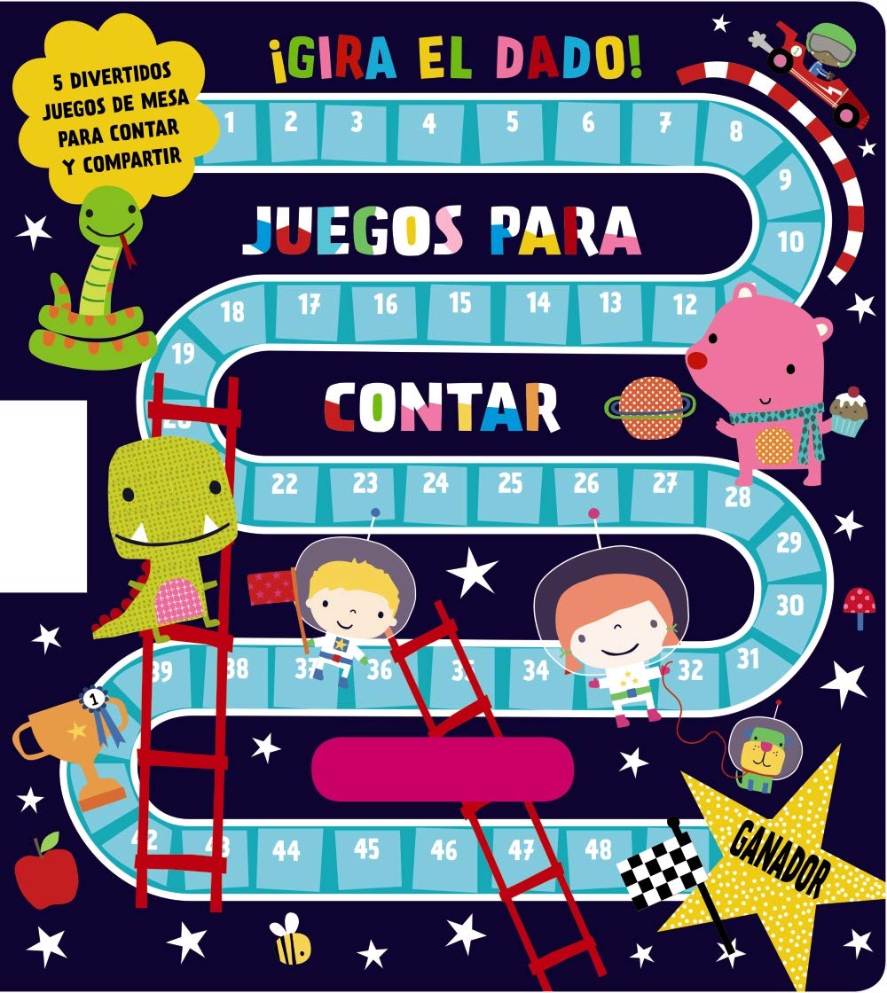 ¡Gira el dado!: Juegos para contar book