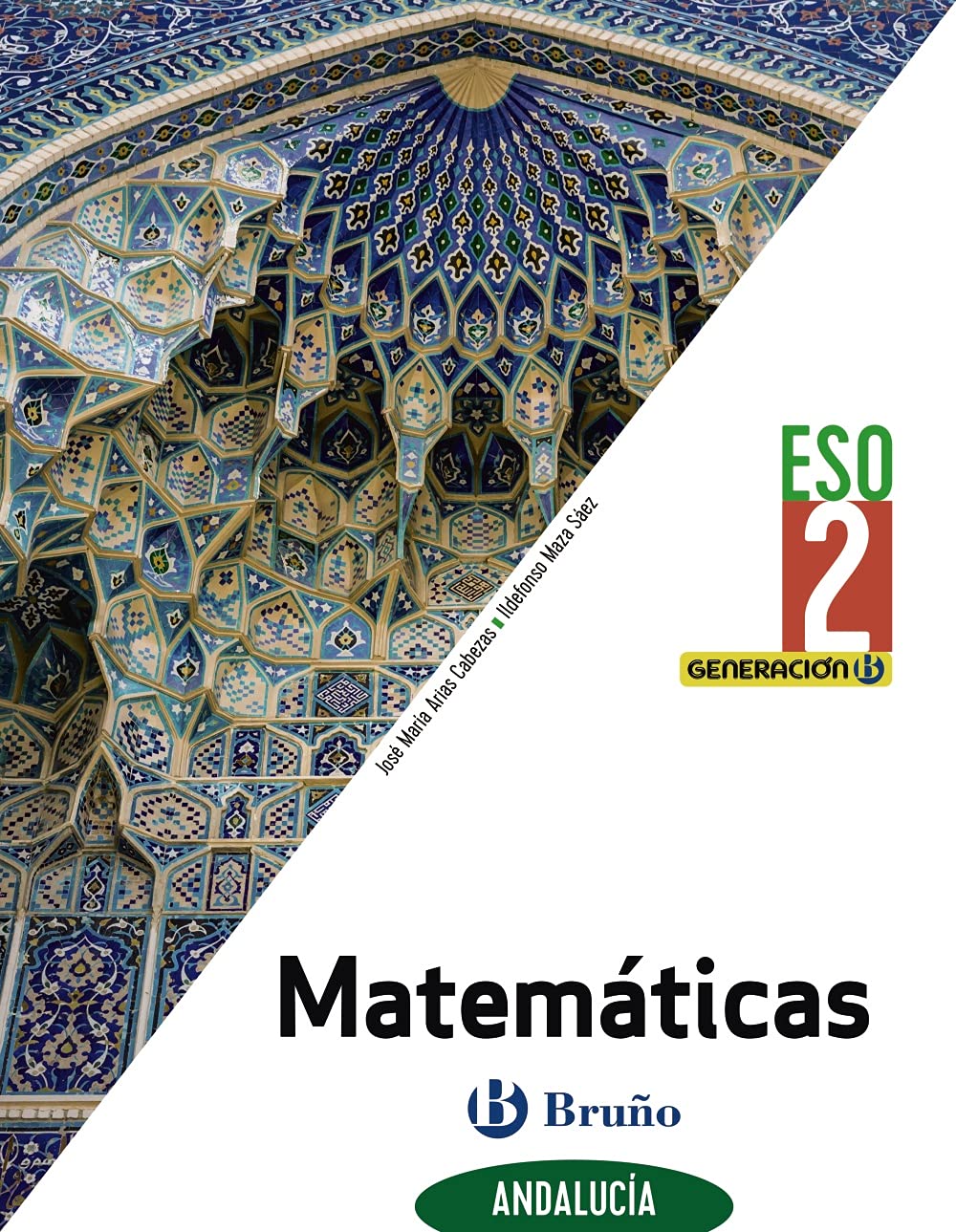 Generación B Matemáticas 2 ESO Andalucía book