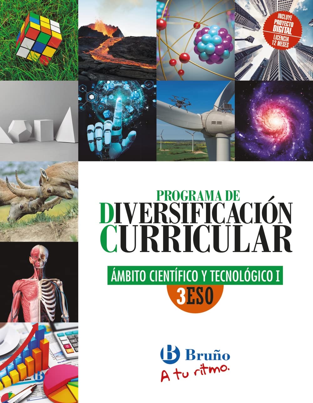 Diversificación Curricular Ámbito Científico y Tecnológico 3 ESO A tu ritmo Learning & Reference