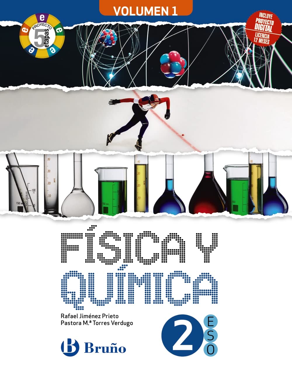 Física y Química 2 ESO 3 volúmenes Proyecto 5 etapas Learning & Reference