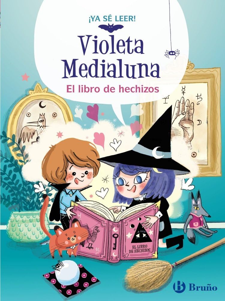 Violeta Medialuna, 1. El libro de hechizos (Castellano - A PARTIR DE 6 AÑOS - PERSONAJES Y SERIES - Violeta Medialuna) Novels & Short Stories